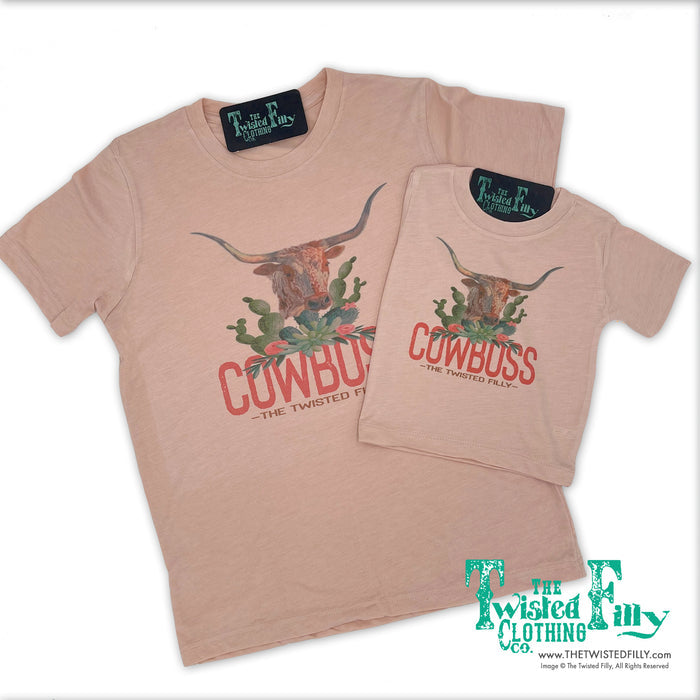 Cowboss - S/S Adult Women's Tee - Dusty Rose