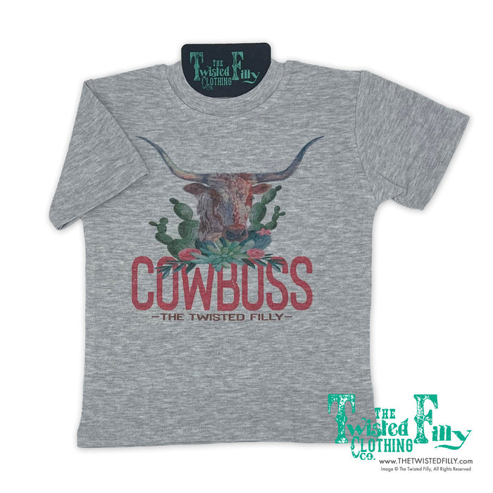 Cowboss - S/S Adult Women's Tee - Gray
