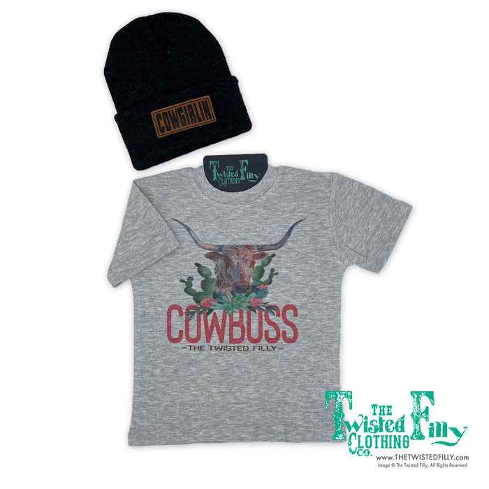 Cowboss - S/S Adult Women's Tee - Gray