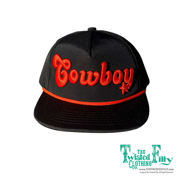 Cowboy - 3D Embroidered Infant Snapback Hat