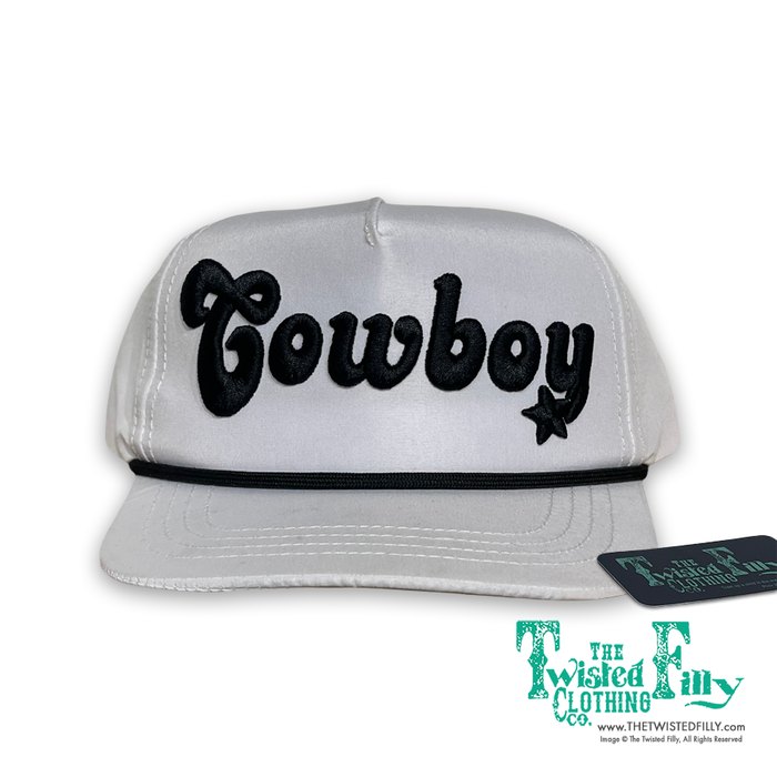 Cowboy - 3D Embroidered Youth Snapback Hat