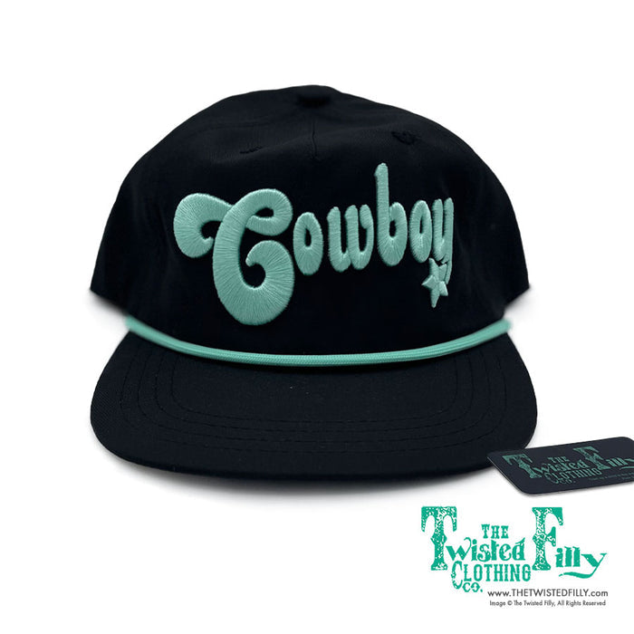 Cowboy - 3D Embroidered Youth Snapback Hat