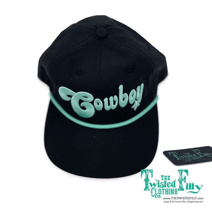 Cowboy - 3D Embroidered Youth Snapback Hat