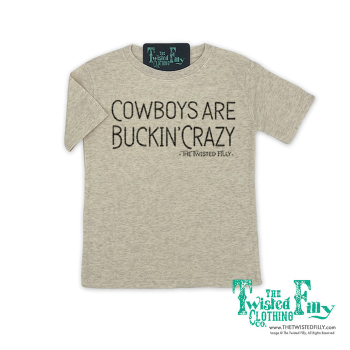 Cowboys Are Buckin' Crazy - S/S Youth Tee - Assorted Colors
