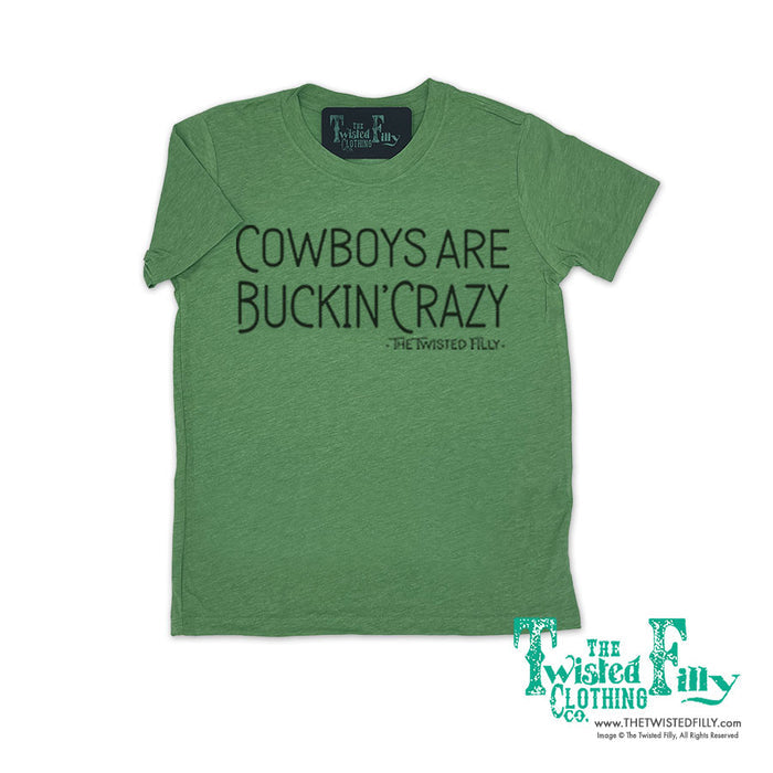 Cowboys Are Buckin' Crazy - S/S Youth Tee - Assorted Colors