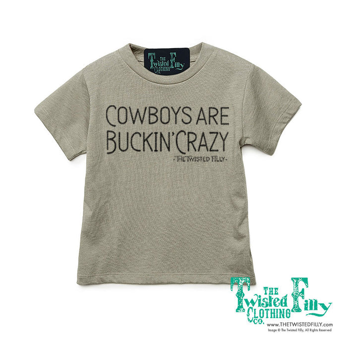 Cowboys Are Buckin' Crazy - S/S Youth Tee - Assorted Colors