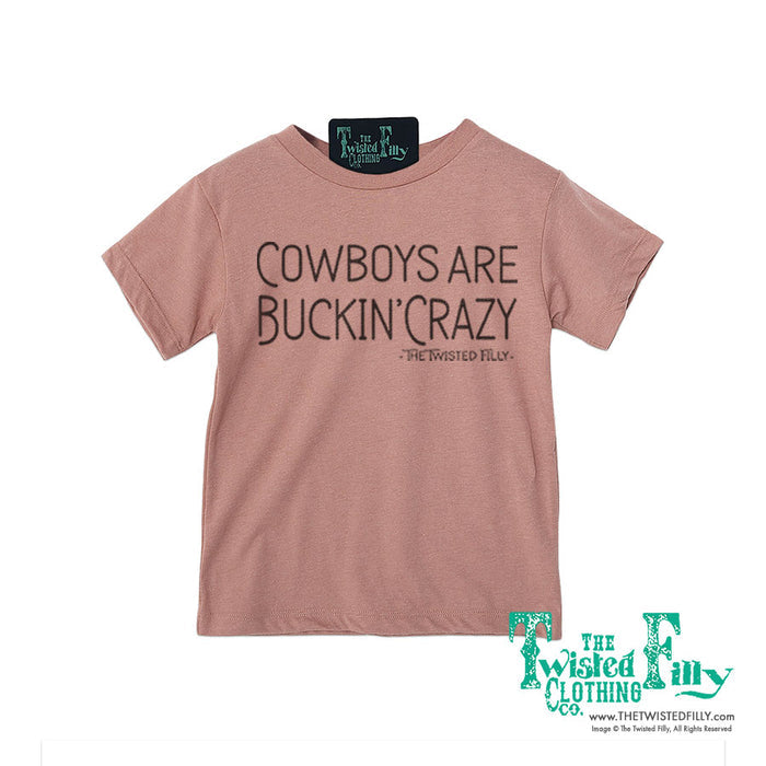 Cowboys Are Buckin' Crazy - S/S Youth Tee - Assorted Colors