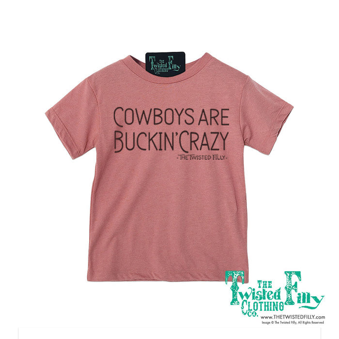 Cowboys Are Buckin' Crazy - S/S Youth Tee - Assorted Colors