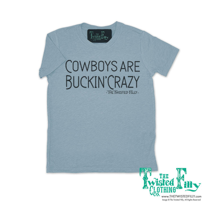 Cowboys Are Buckin' Crazy - S/S Youth Tee - Assorted Colors