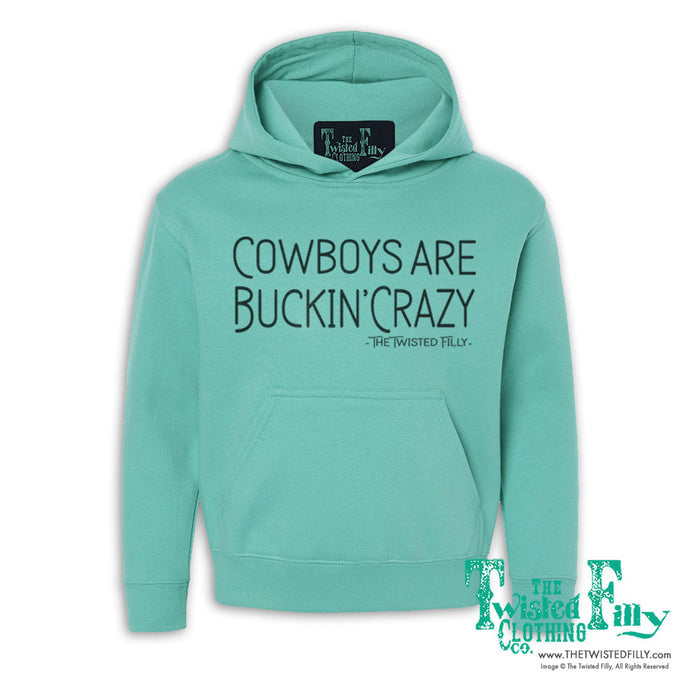Cowboys Are Buckin' Crazy - Youth Hoodie - Assorted Colors