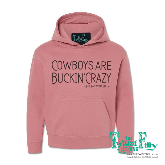 Cowboys Are Buckin' Crazy - Youth Hoodie - Assorted Colors