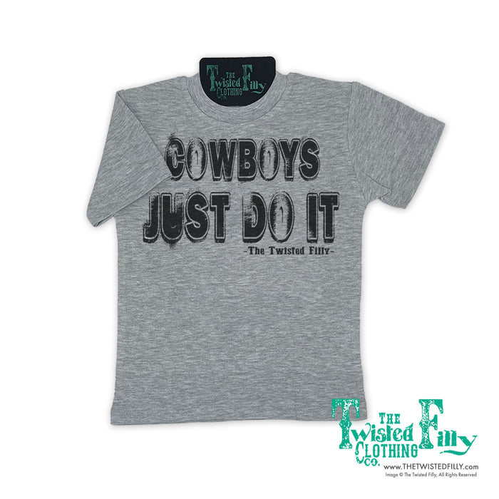 Cowboys Just Do It - S/S Boys Youth Tee - Assorted Colors