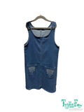 Denim Boot Stitch Dress - Youth