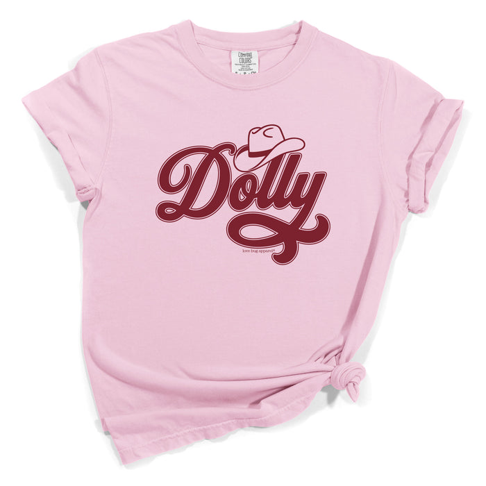 Dolly Cowboy Hat Short Sleeve T-Shirt