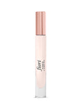 The Fiori 0.2 oz Eau de Parfum Rollerball by Vince Camuto features pale pink fragrance in a transparent glass bottle with a rose gold cap and “fiori VINCE CAMUTO” printed diagonally, capturing the scent’s sandalwood notes.