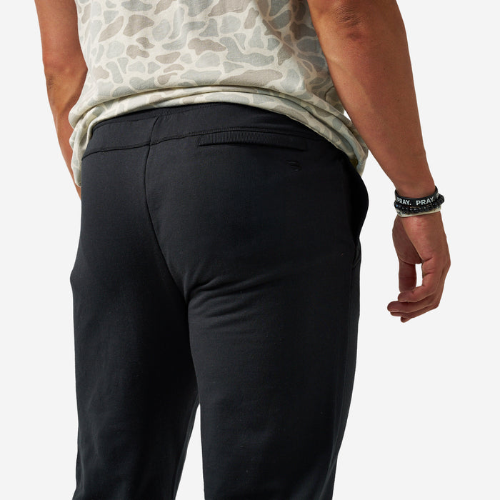 Fleece Joggers in Black