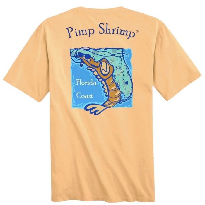 Florida Coast Short Sleeve T-Shirt in Tequila Sunrise