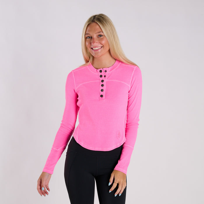 FP Movement Long Sleeve Solid Cool Down Top