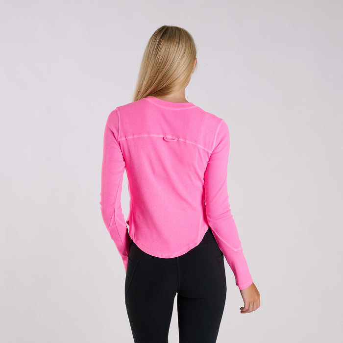 FP Movement Long Sleeve Solid Cool Down Top
