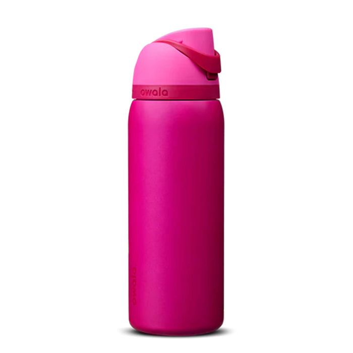 FreeSip® 32oz Stainless Steel Water Bottle in Read My Lips