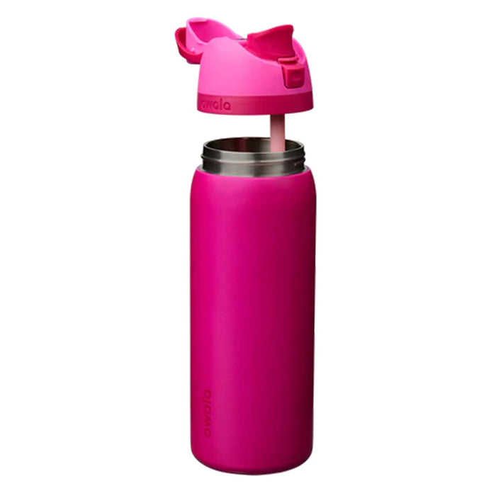 FreeSip® 32oz Stainless Steel Water Bottle in Read My Lips