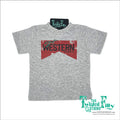 Get Western - S/S Toddler Tee - Gray