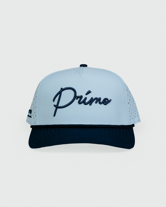 Grant Horvat Essentials Light Blue | Navy Cursive Hat