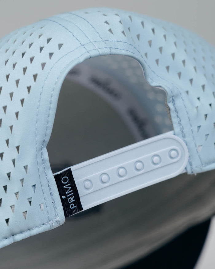 Grant Horvat Essentials Light Blue | Navy Cursive Hat