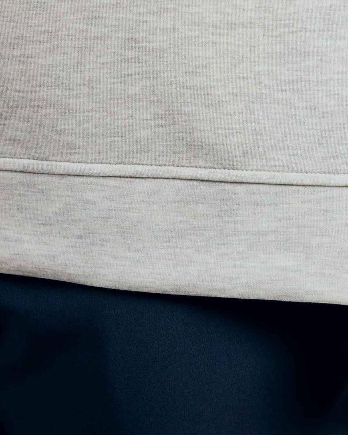 Heather Gray Cursive CoreSoft Crew