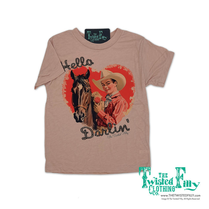 Hello Darlin' - S/S Youth Tee - Assorted Colors
