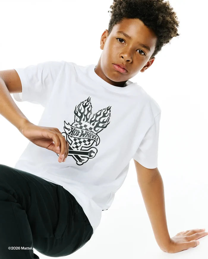 HOT WHEELS KID'S GRAPHIC TEE - KT0200334