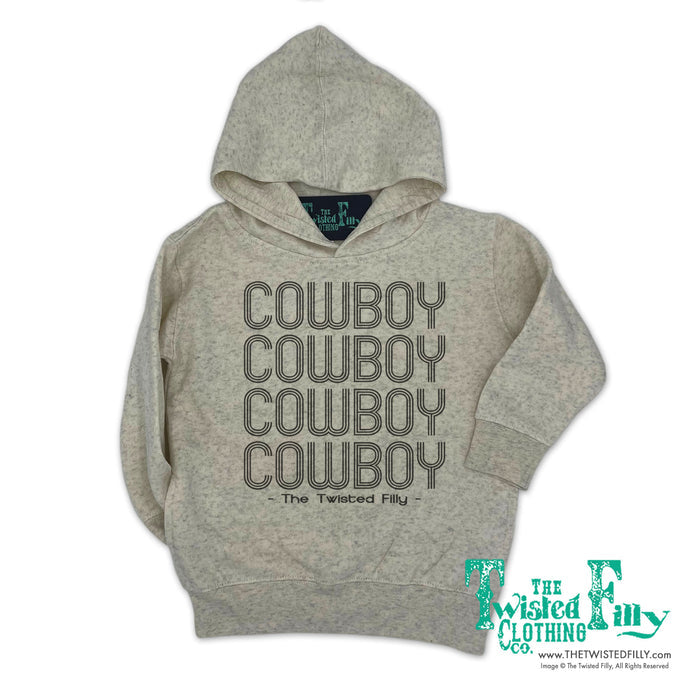 I Am Cowboy - Youth Hoodie - Oatmeal