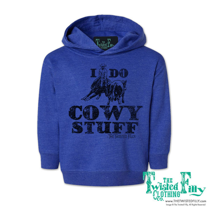 I Do Cowy Stuff - Toddler Hoodie - Assorted Colors