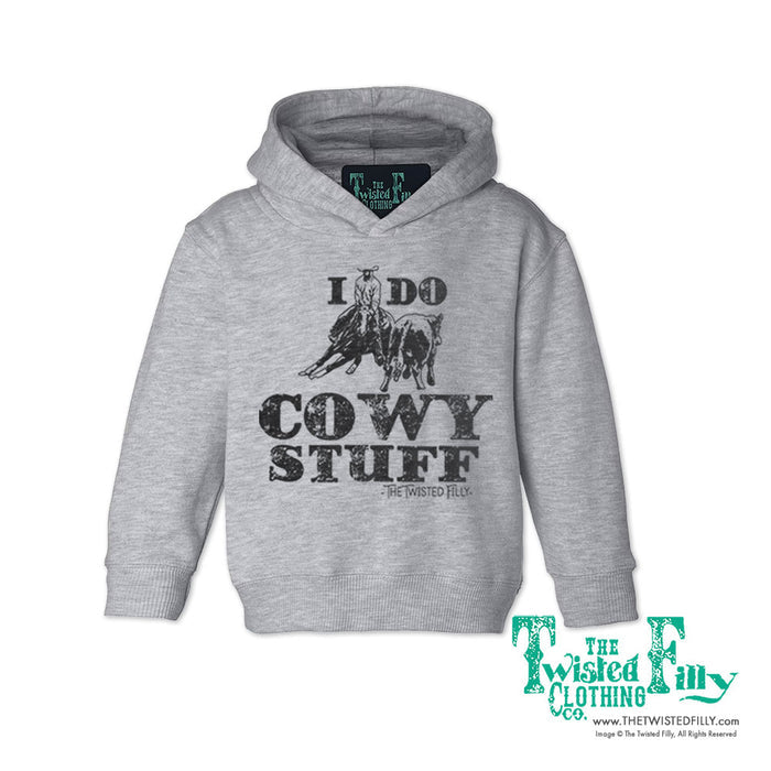 I Do Cowy Stuff - Toddler Hoodie - Assorted Colors