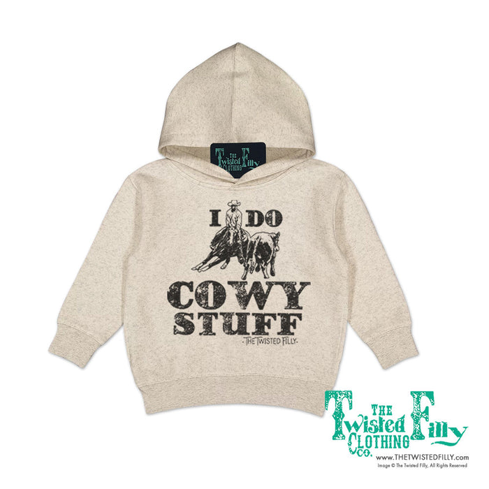 I Do Cowy Stuff - Toddler Hoodie - Assorted Colors