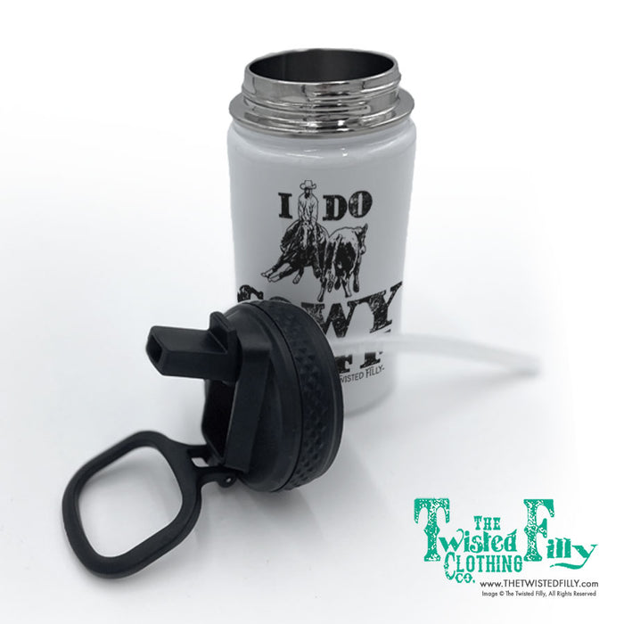 I Do Cowy Stuff -  Youth Stainless Steel Water Bottle Tumbler