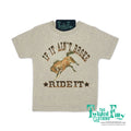 If It Ain't Broke Ride It - S/S Toddler Tee - Oatmeal