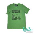 If That Don't Spark Your Fire - S/S Adult Crew Neck Tee - Green