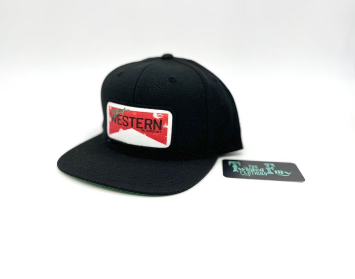 Get Western - Youth/Adult Snapback Hat - Black