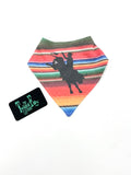 Infant Bib - Serape Bucking Bull - Bull Rider