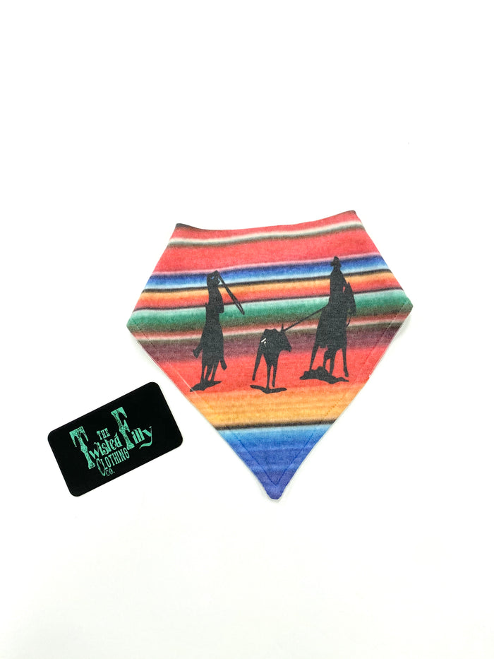 Infant Bib - Serape Team Ropers