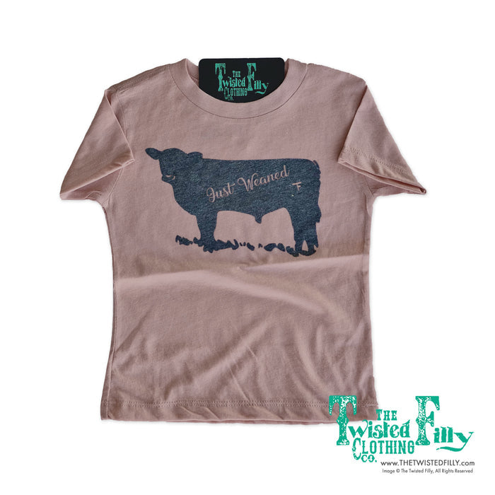 Just Weaned - Infant SS Dusty Rose Tee