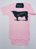 Just Weaned - S/S Infant One Piece - Pink