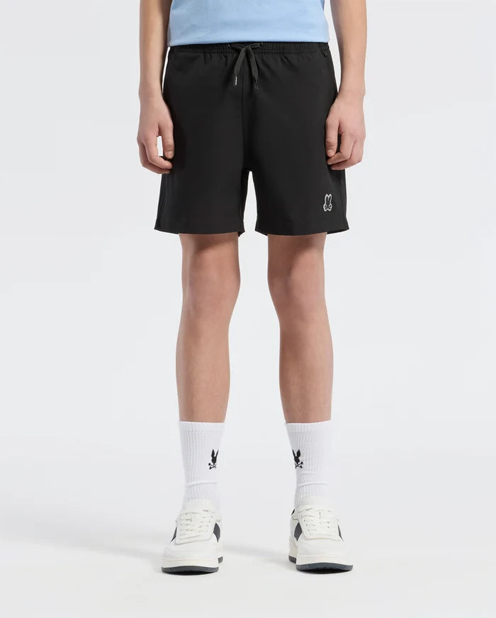 Teen | Black swim shorts with hydrochromic technology