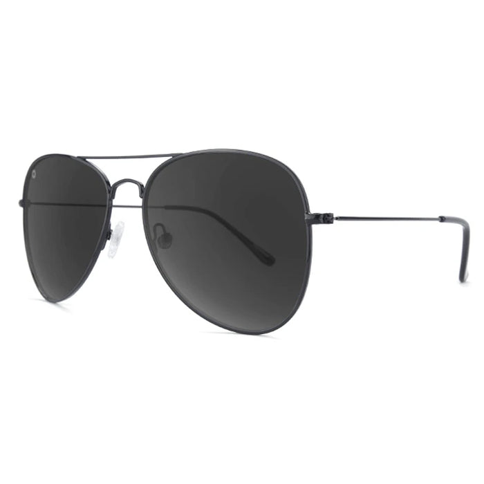 Knockaround® Mile High Sunglasses in Black and Smoke