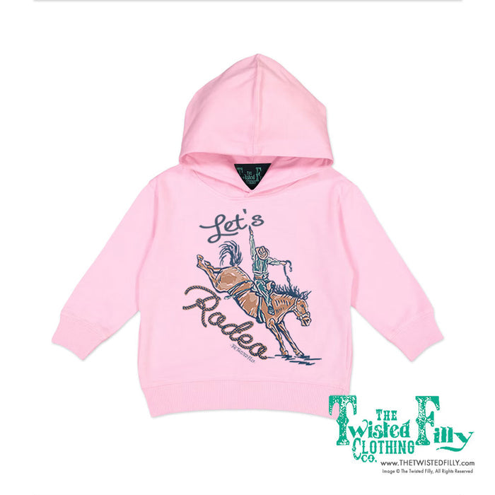 Let's Rodeo - Toddler Hoodie - Assorted Colors