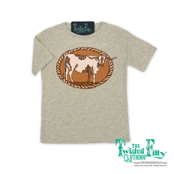 Longhorn Rope - S/S Youth Tee - Assorted Colors