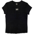 Lulu Mac Baby Tee in Black