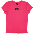 Lulu Mac Baby Tee in Hot Pink
