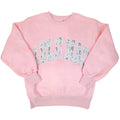 Lulu Mac Camo Embroidered Crew in Light Pink